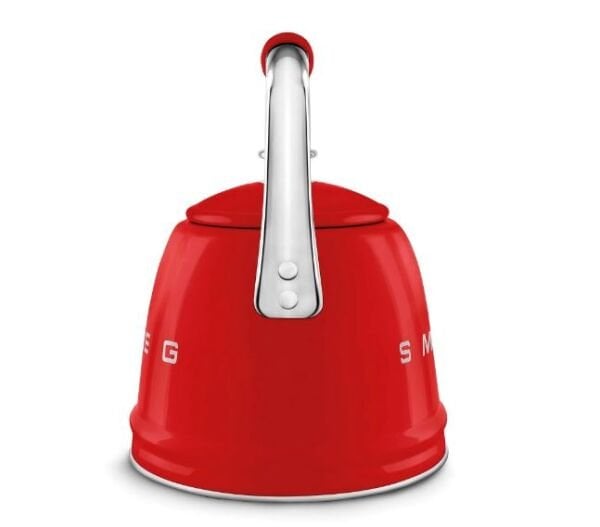 Smeg Retro Islıklı Kettle Kırmızı