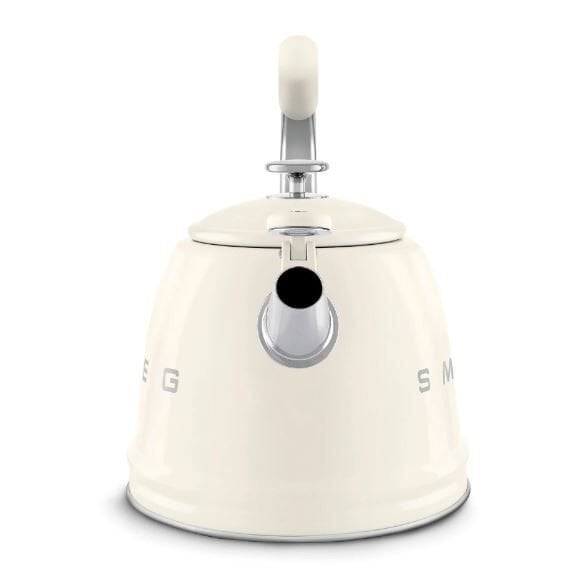 Smeg Retro Islıklı Kettle Krem