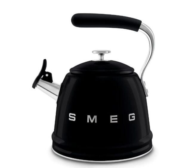 Smeg Retro Islıklı Kettle Siyah