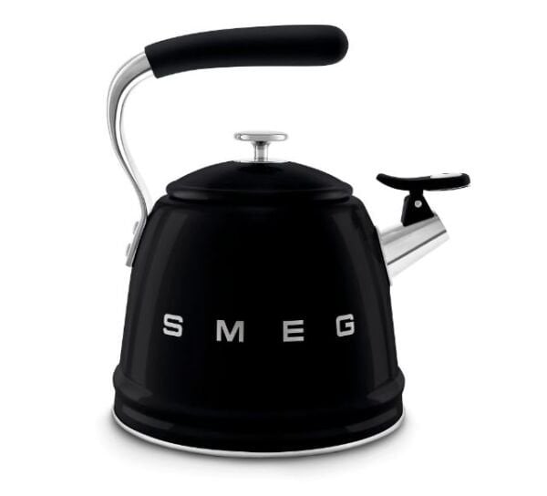 Smeg Retro Islıklı Kettle Siyah