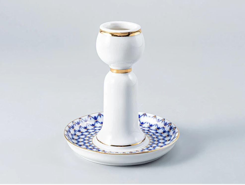 Candlestick Bud Cobalt Net