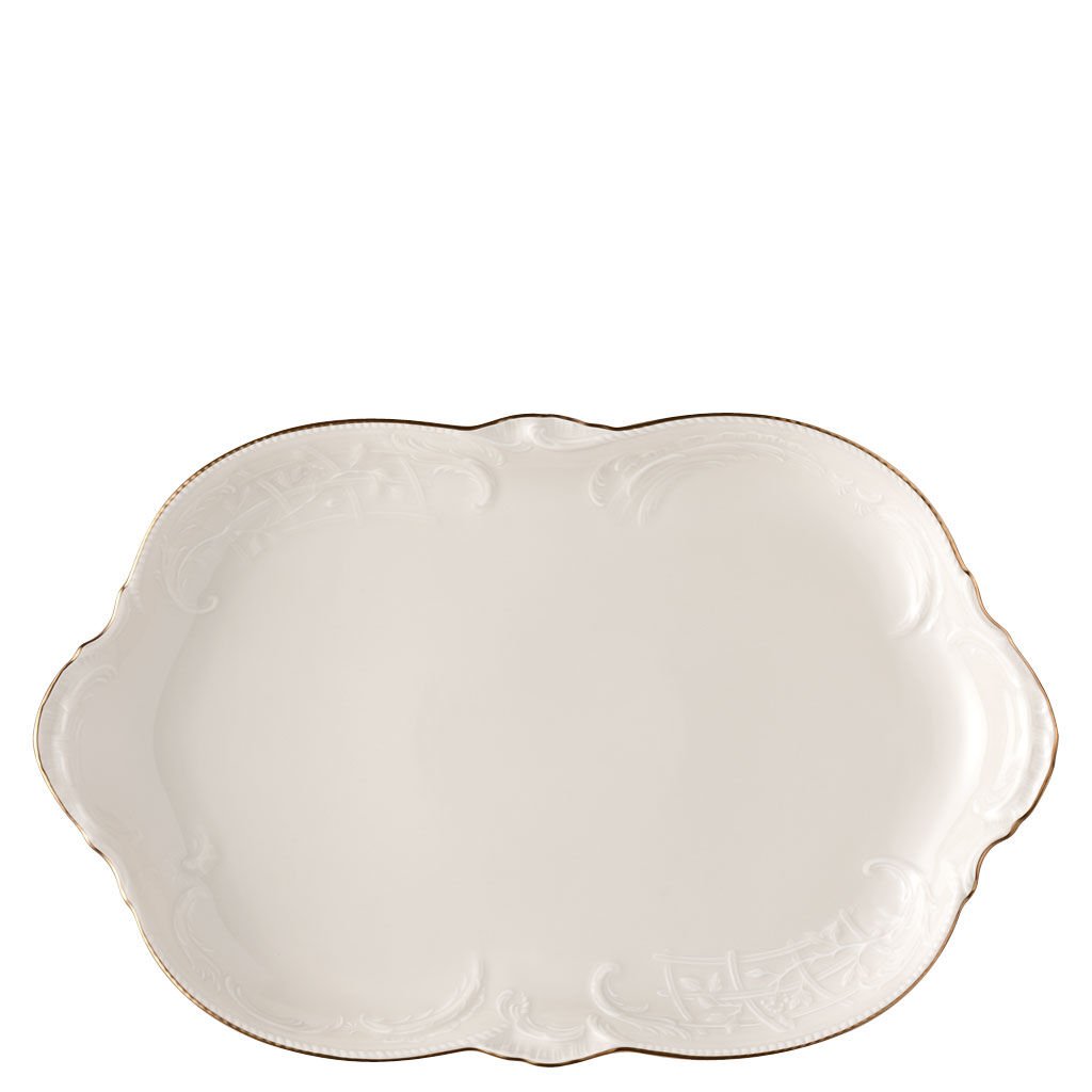 Sanssouci Elfenbein Gold 33cm Oval Servis