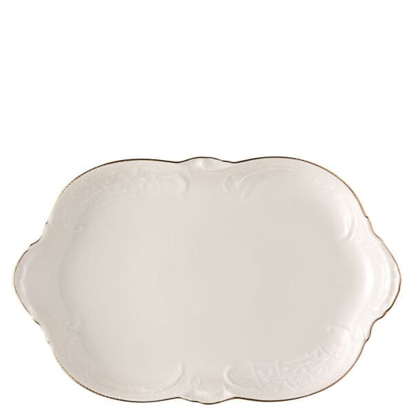 Sanssouci Elfenbein Gold 33cm Oval Servis