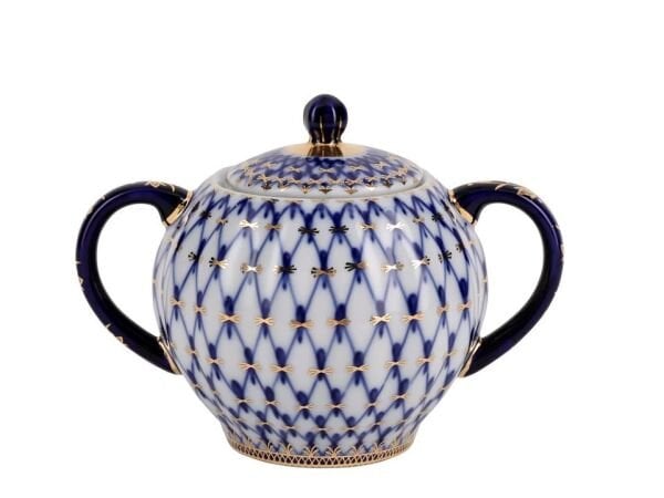 Tea set Tulip Cobalt Net  6/20