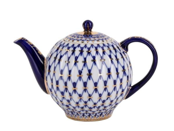 Tea set Tulip Cobalt Net  6/20