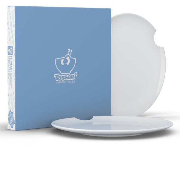 Isırıklı Yemek Tabakları 2'li Set (28 cm)