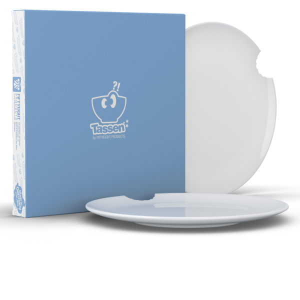 Isırıklı Yemek Tabakları 2'li Set (28 cm)