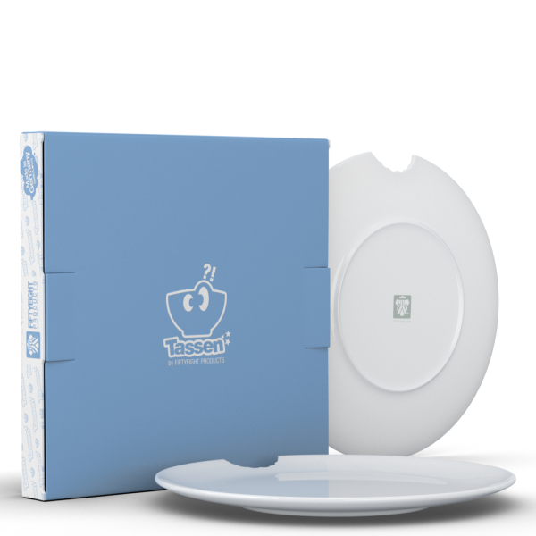 Isırıklı Yemek Tabakları 2'li Set (28 cm)