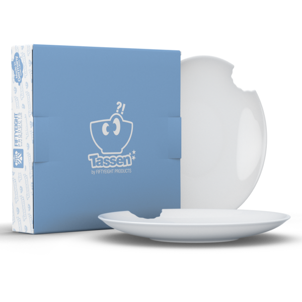 Isırmalı Çukur Tabaklar 2 Parçalı Set (24 cm)