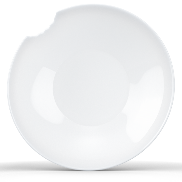 Küçük Derin Tabaklar, Isırıklı, 2 Parçalı Set (18 cm)