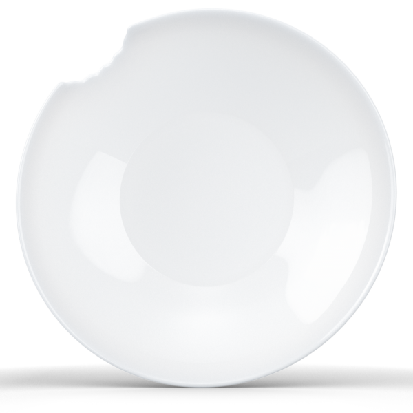 Küçük Derin Tabaklar, Isırıklı, 2 Parçalı Set (18 cm)