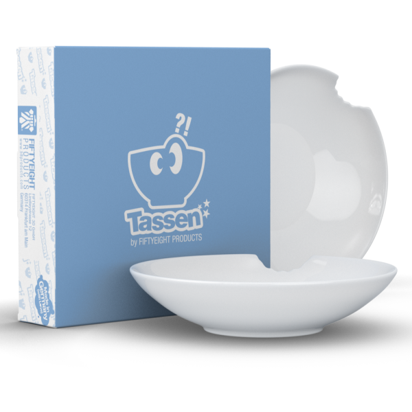 Küçük Derin Tabaklar, Isırıklı, 2 Parçalı Set (18 cm)