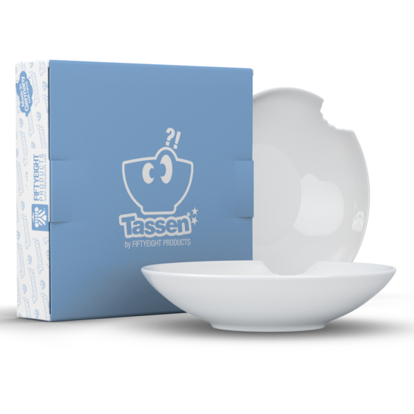 Küçük Derin Tabaklar, Isırıklı, 2 Parçalı Set (18 cm)