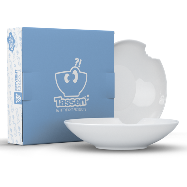 Küçük Derin Tabaklar, Isırıklı, 2 Parçalı Set (18 cm)