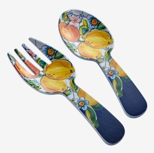 Mavi Melamin Servis Seti 30 Cm Capri