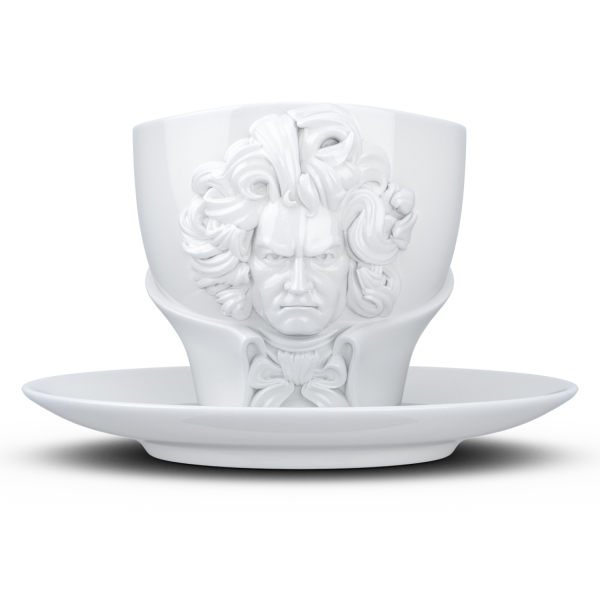 Yetenek fincanı ''Ludwig van Beethoven'' beyaz, 260 ml
