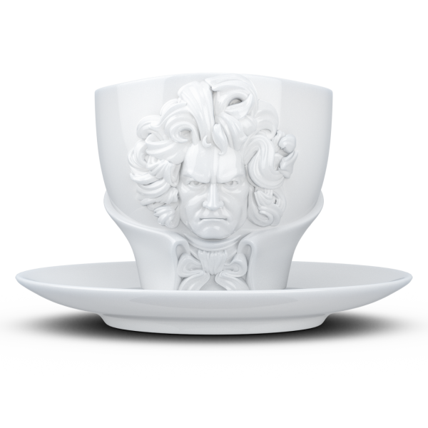 Yetenek fincanı ''Ludwig van Beethoven'' beyaz, 260 ml
