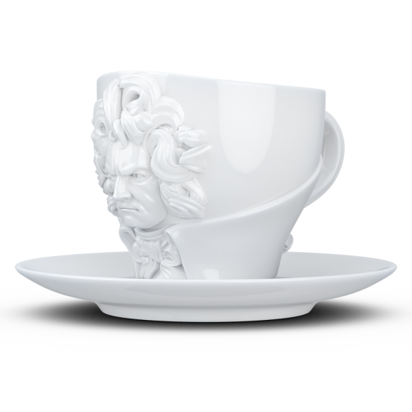 Yetenek fincanı ''Ludwig van Beethoven'' beyaz, 260 ml