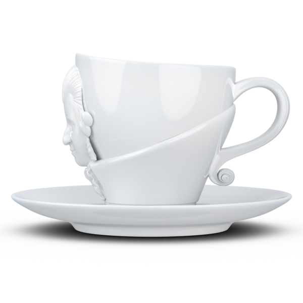 Yetenek fincanı ''Wolfgang Amadeus Mozart'' beyaz, 260 ml