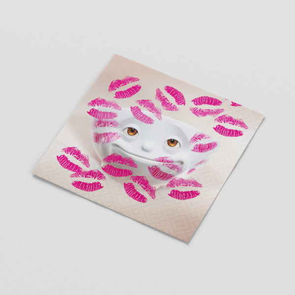 Kağıt Peçete Öpücüklü