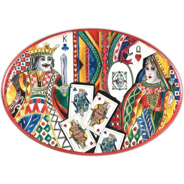 Regina Oval Servis Tabağı 50*35 Cm