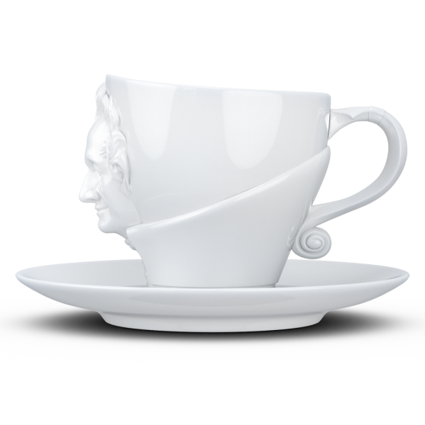 Yetenek fincanı ''Johann Wolfgang von Goethe'' Beyaz, 260 ml