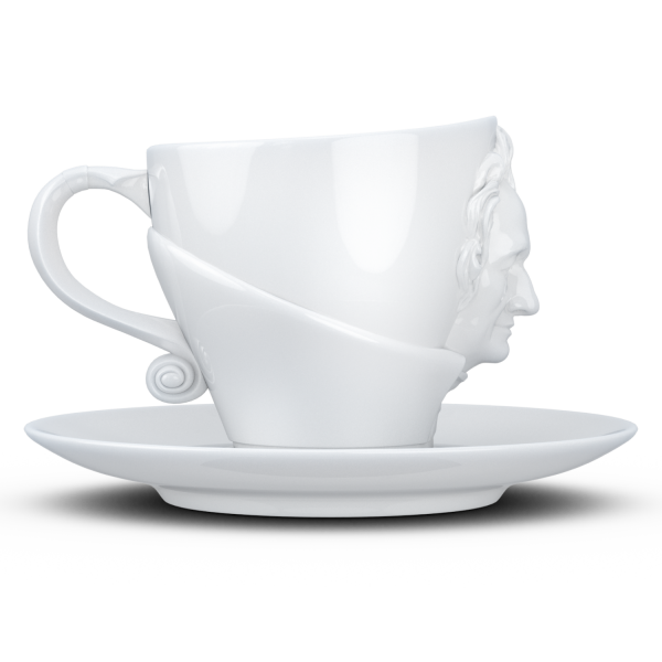 Yetenek fincanı ''Johann Wolfgang von Goethe'' Beyaz, 260 ml