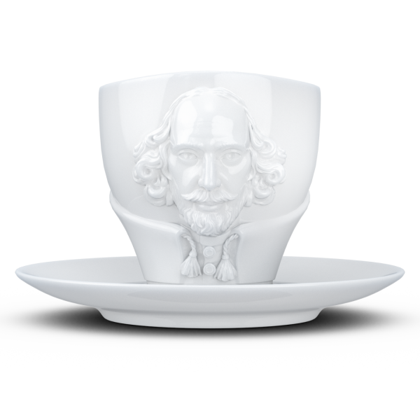 Yetenek Fincanı beyaz ''William Shakespeare'', 260 ml