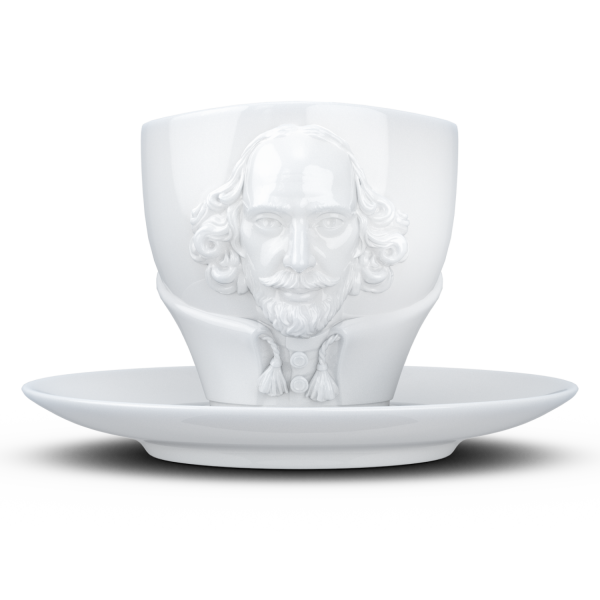 Yetenek Fincanı beyaz ''William Shakespeare'', 260 ml