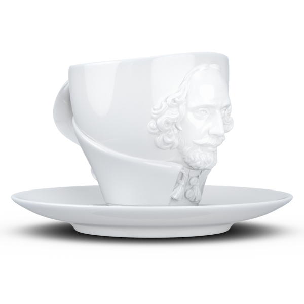 Yetenek Fincanı beyaz ''William Shakespeare'', 260 ml