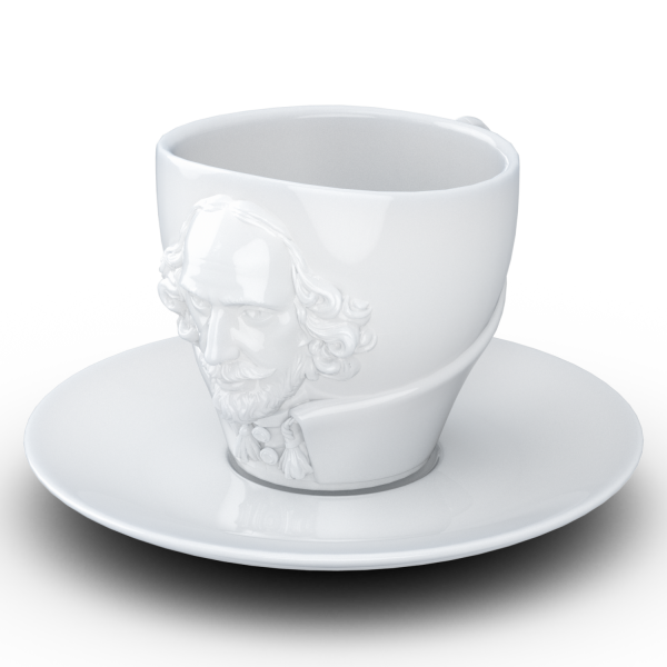 Yetenek Fincanı beyaz ''William Shakespeare'', 260 ml