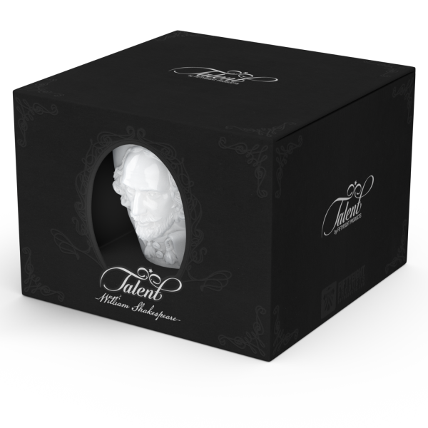 Yetenek Fincanı beyaz ''William Shakespeare'', 260 ml
