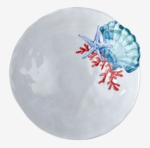 Beyaz Melamin Kase 30 Cm Bambu