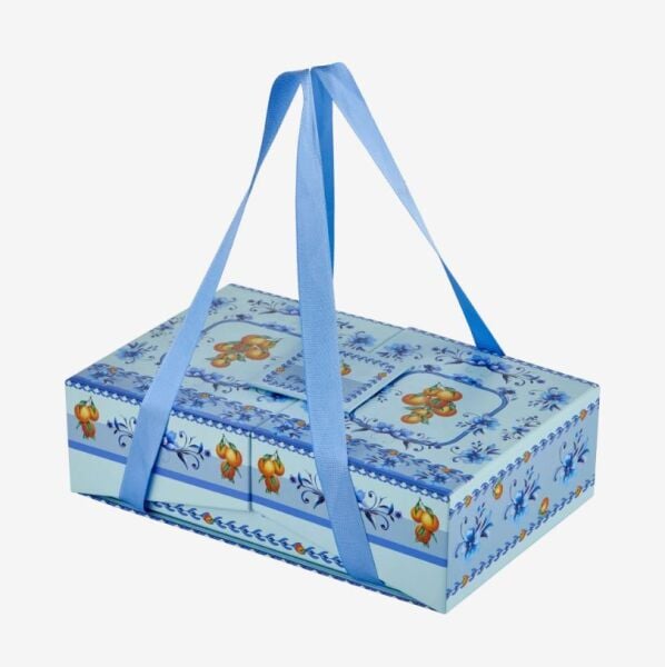 Mavi Porselen Kahve Fincan Seti 120 Ml Arancia Collection