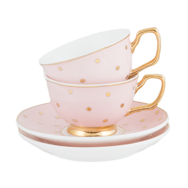 Polka Gold 2 li Kahve Fincanı