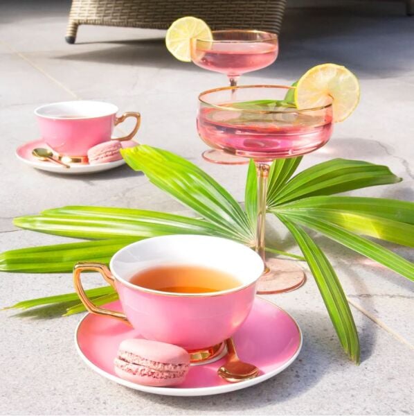 Şeker Pembe Çay Fincanı