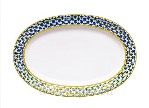 Youth Cobalt Net Oval Servis 35 CM