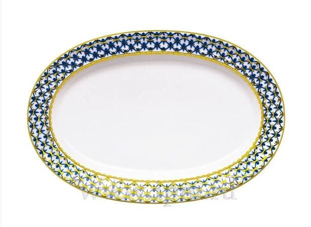 Youth Cobalt Net Oval Servis 35 CM
