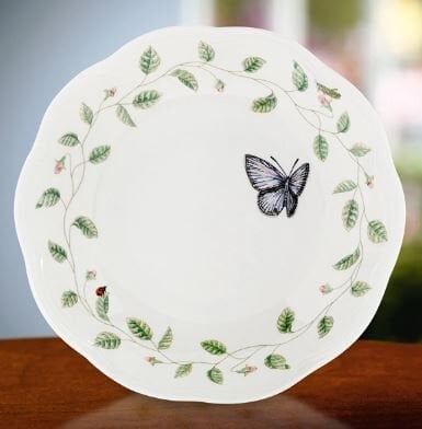 Butterfly Meadow Çukur Tabak, 23 cm