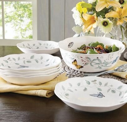 Butterfly Meadow Çukur Tabak, 23 cm