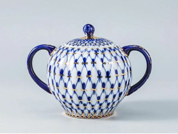 Coffee set Tulip Cobalt net 6/20