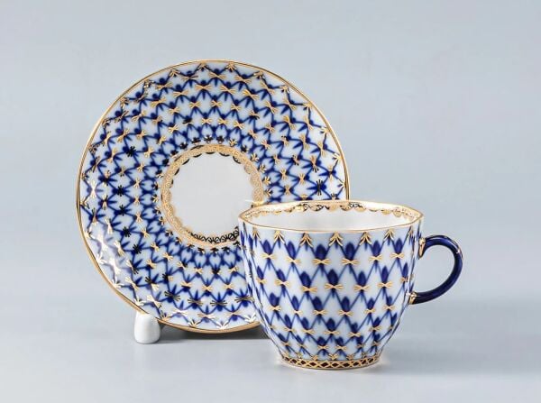 Coffee set Tulip Cobalt net 6/20