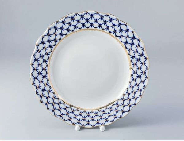 Tulip Cobalt Net Yemek Tabağı 27 CM