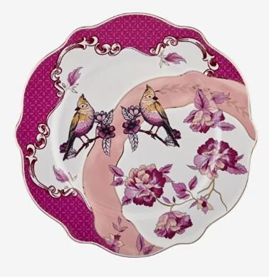 Pembe Porselen Yemek Takımı 24 Parça