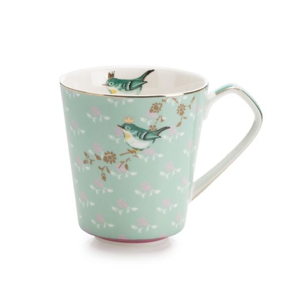 Peri Masalı Yeşil Porselen Kupa 10,5 Cm