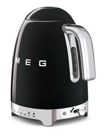 ISI AYARLI SİYAH KETTLE