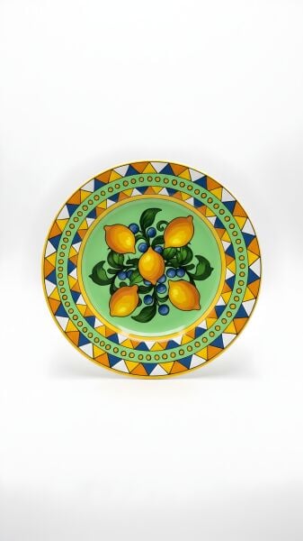 Limonaia Pasta Tabağı Yeşil 22 cm