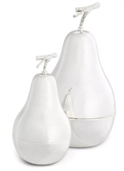 BOX PEAR SET OF 2