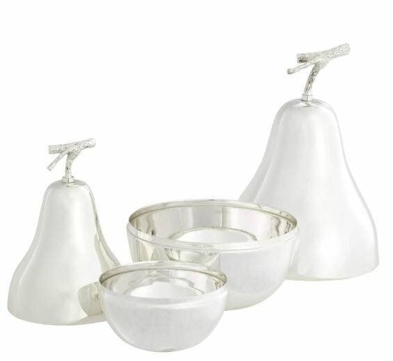 BOX PEAR SET OF 2