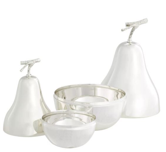 BOX PEAR SET OF 2